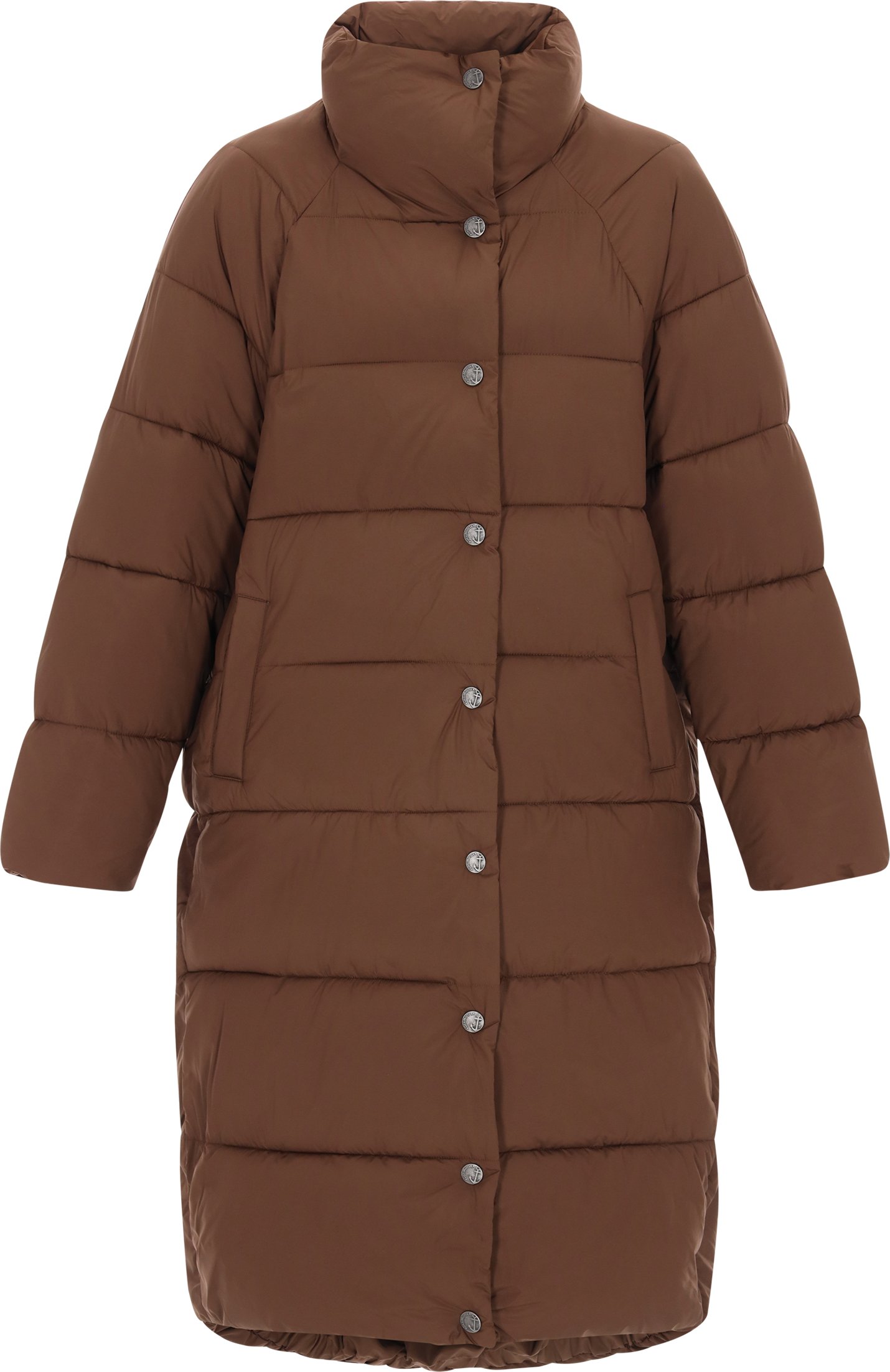 Dreimaster Mantel Frauen braun