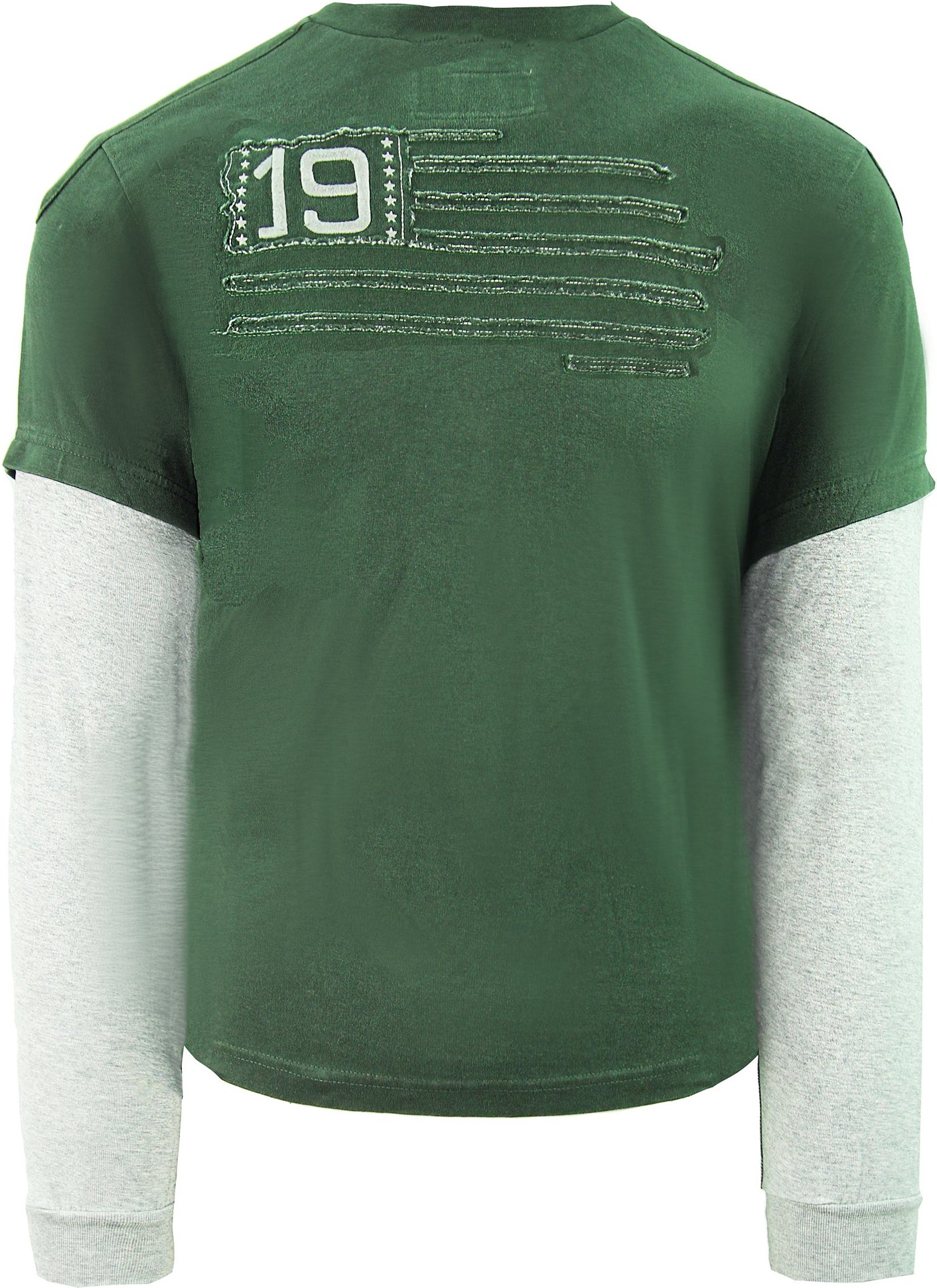 Champion USA Athletic Herren-Oberteil in Grün