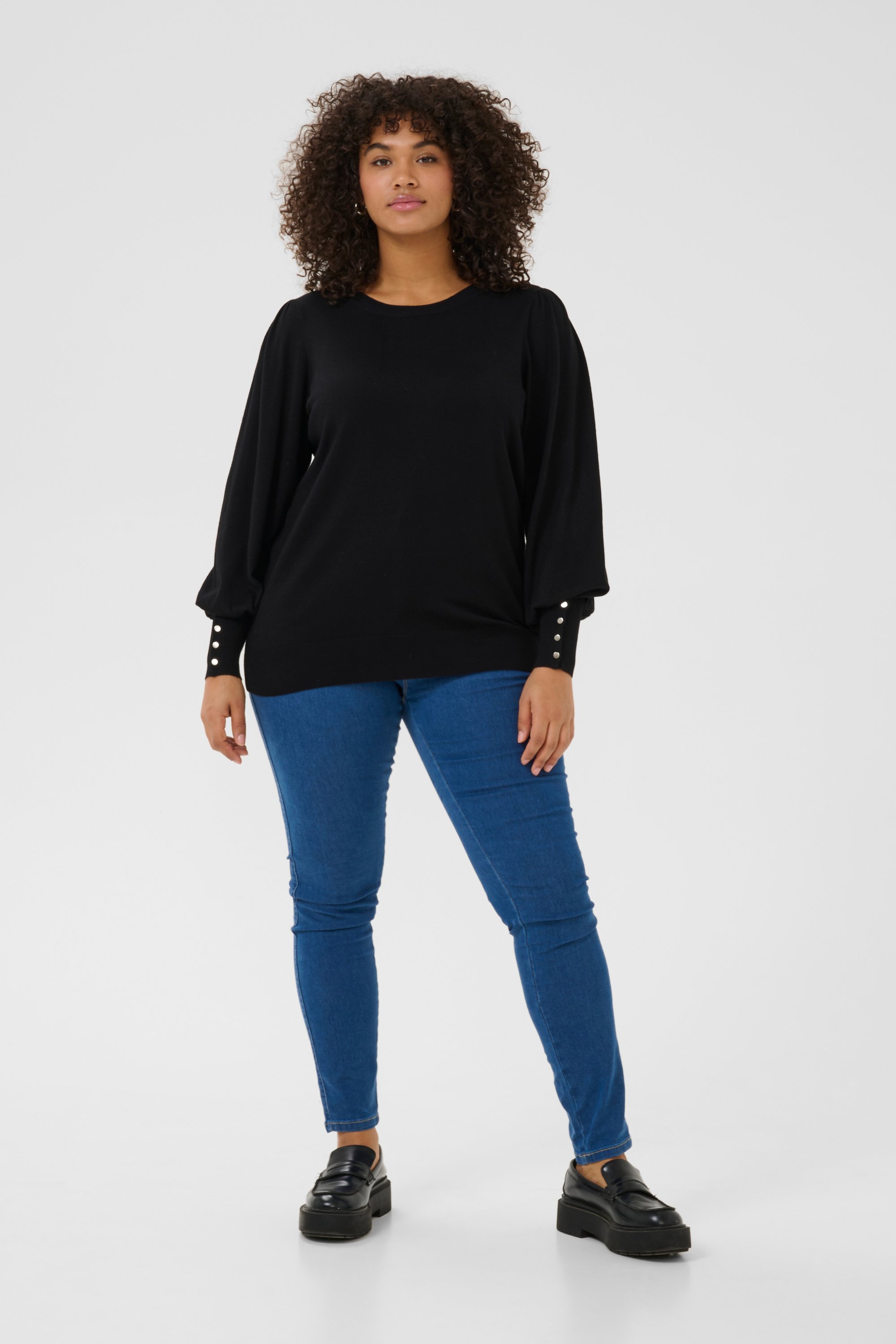 Strickpullover Regular fit black