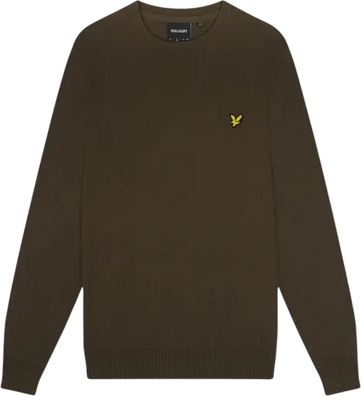Lyle & Scott - Pullover Top Rundhalsausschnitt für Herren (Oliv)