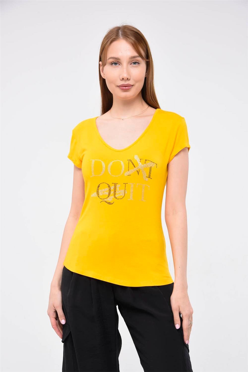 Mach es bedrucktes T-Shirt