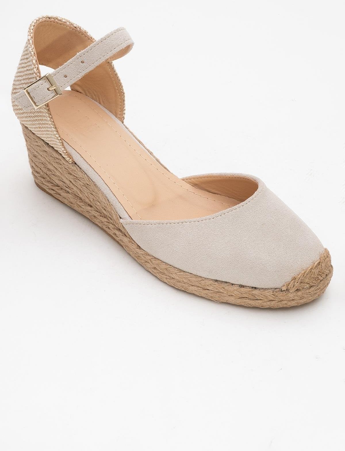 Aldea Leder-Plateauespadrille (Damen)