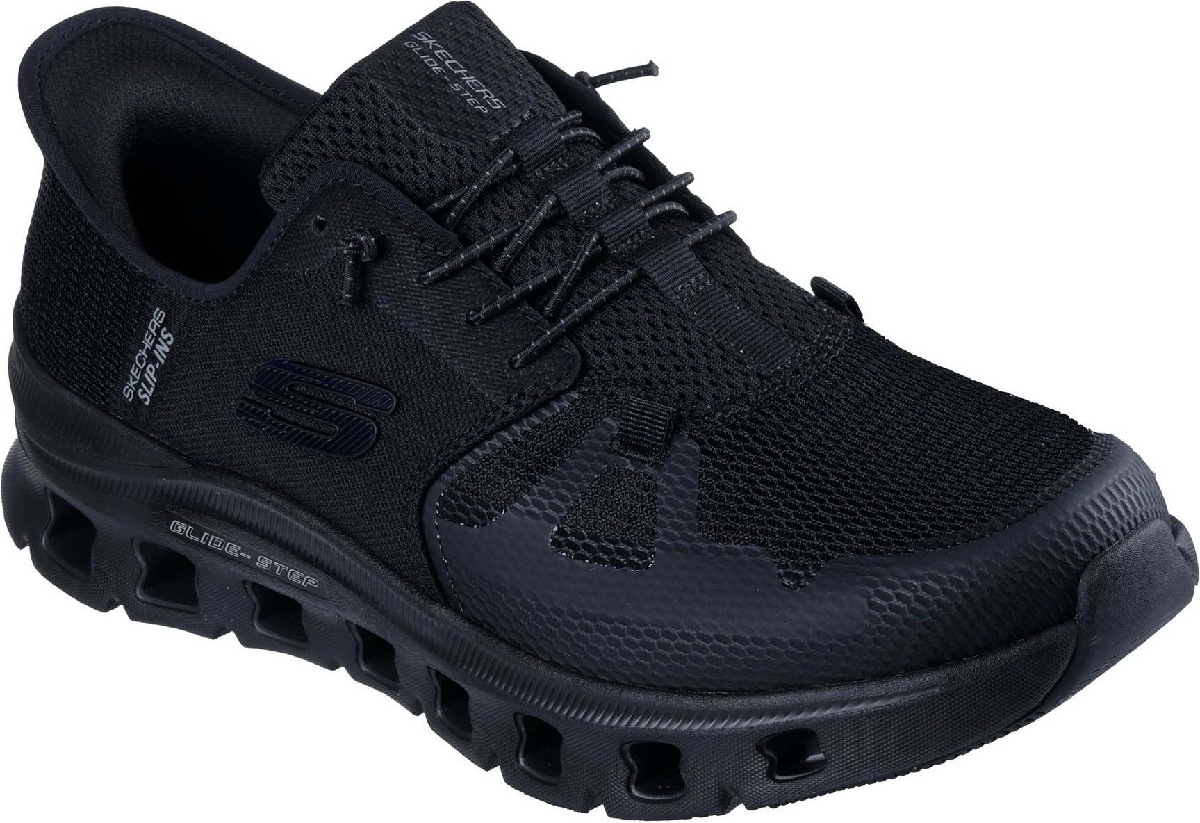Skechers Glide-Step Pro Herren Schwarze Turnschuhe