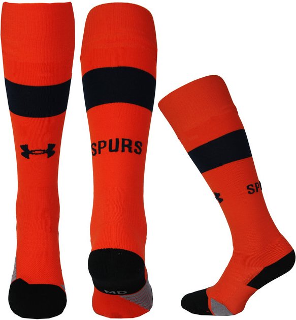 Under Armour Tottenham Hotspur F.C. Socken über den Waden Orange Herren 1278892 860