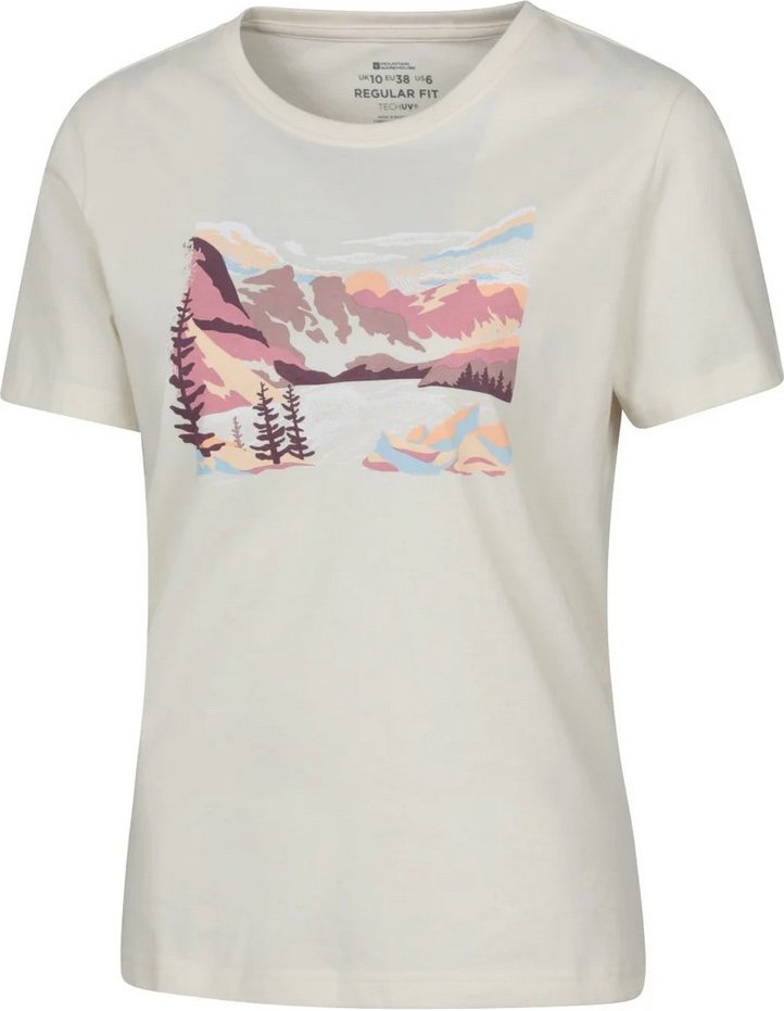Mountain Warehouse - "Living Lakes" T-Shirt für Damen (Beige)
