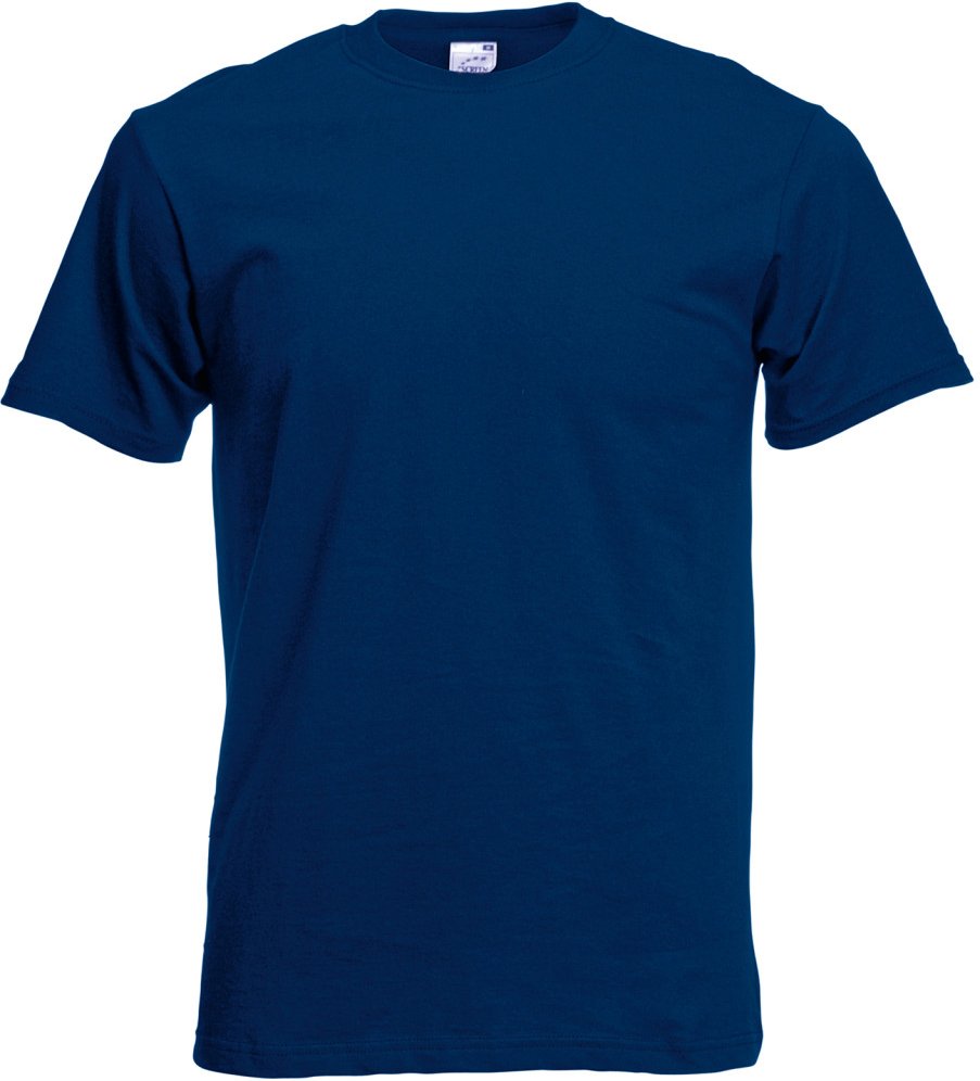 Fruit Of The Loom Herren Screen Stars Original T-Shirt (Marineblau)