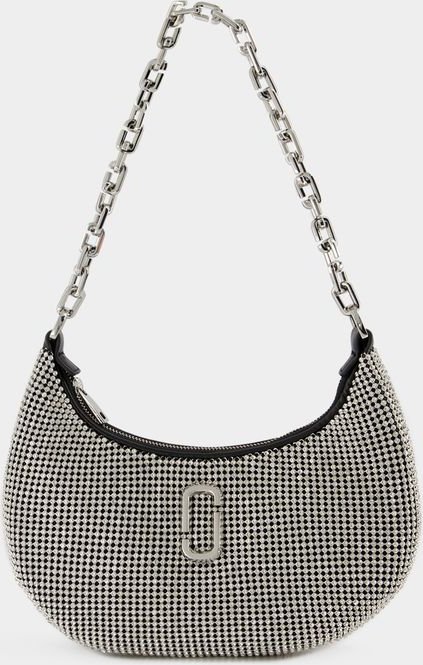 Sac Porté Épaule The Small Curve - Marc Jacobs - Tissu - Argenté