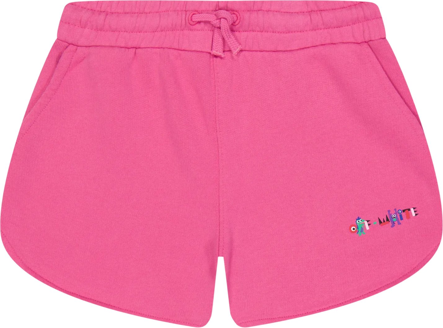 Off White - Shorts für Kinder (Pink)
