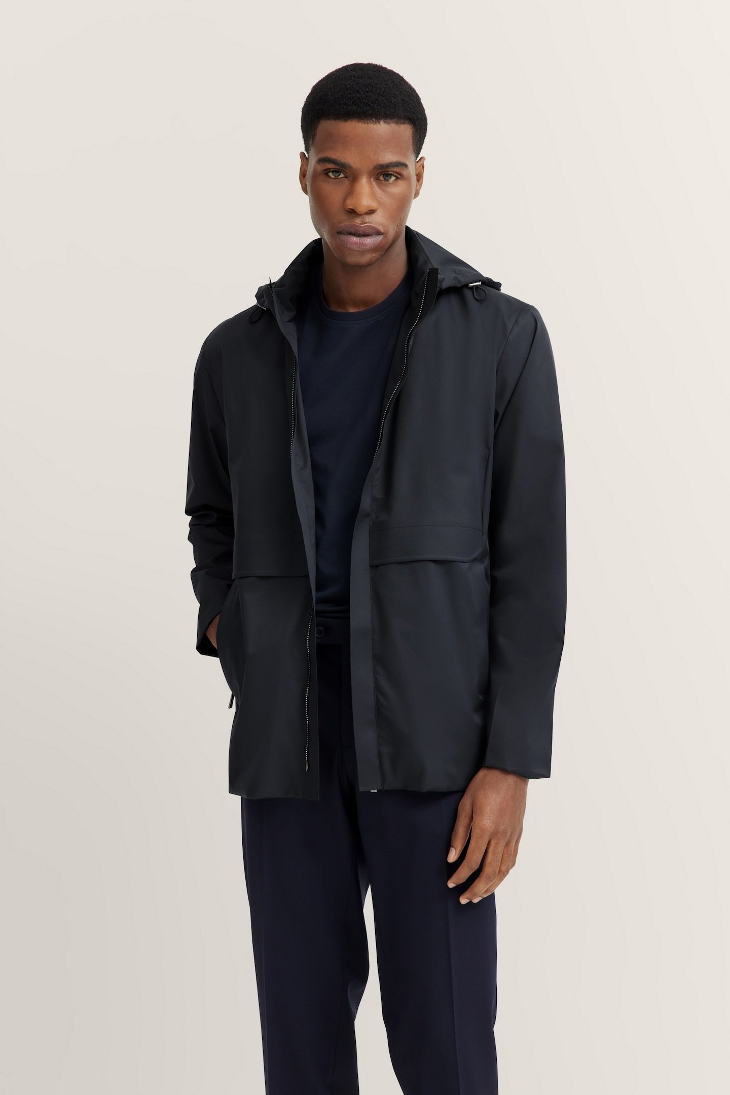 Bugatti Herren Jacke mit abtrennbarer Kapuze