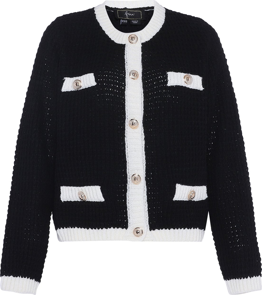 Thumbnail - Faina Pullover Damen schwarz