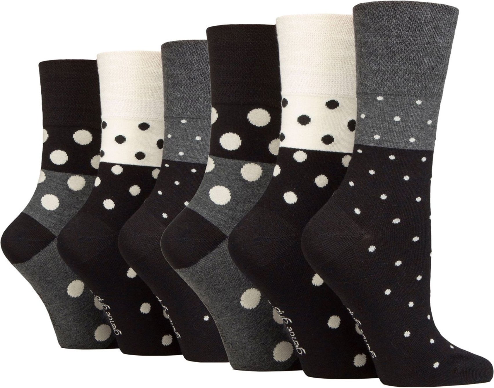 6er Pack Damen Unelastische Lockere Bambussocken