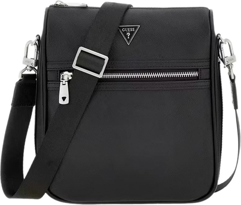 Guess Herren-Umhängetasche Milano Saffiano