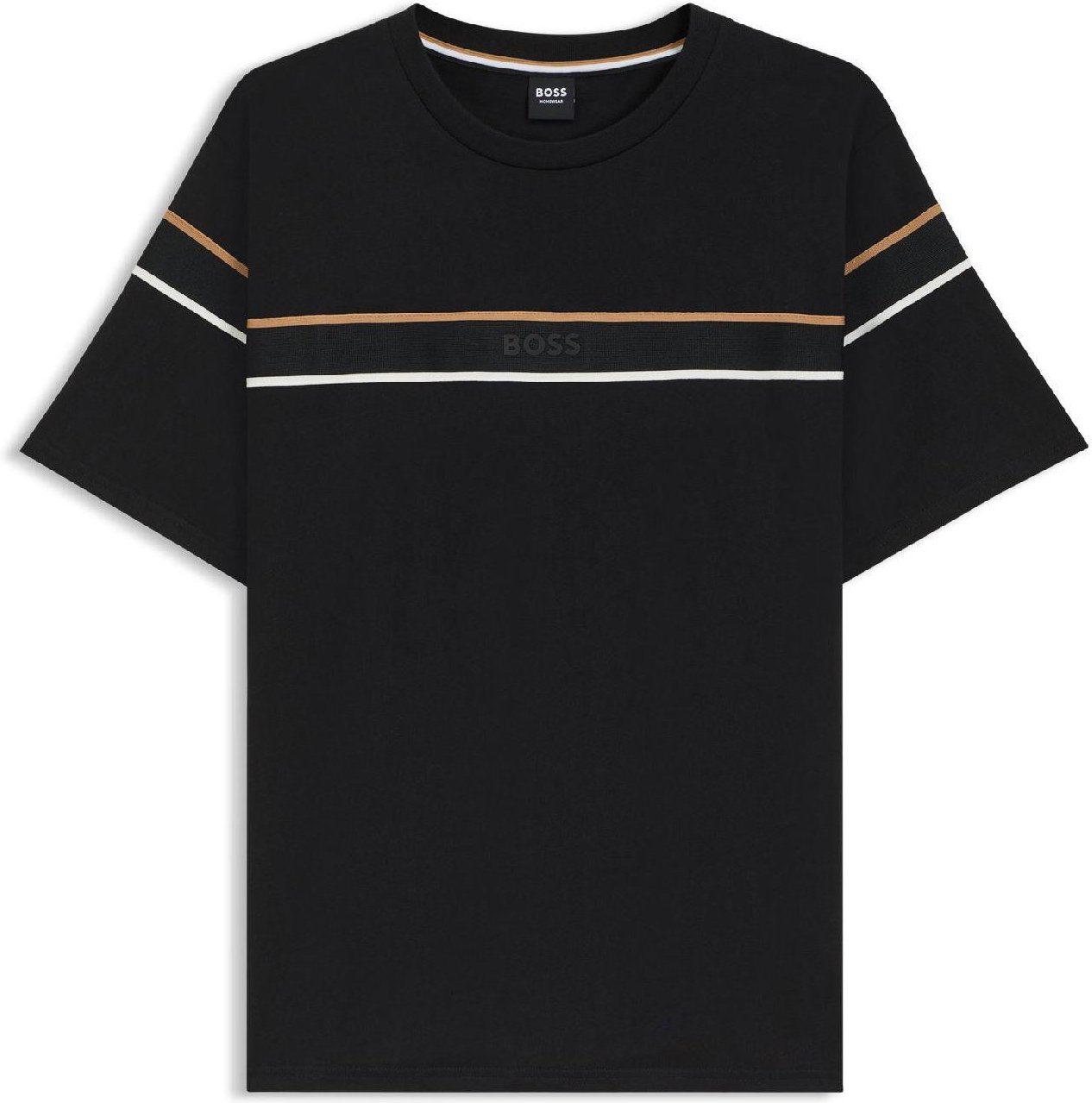 Hugo Boss - "Iconic" T-Shirt für Herren/Damen Unisex (Schwarz)