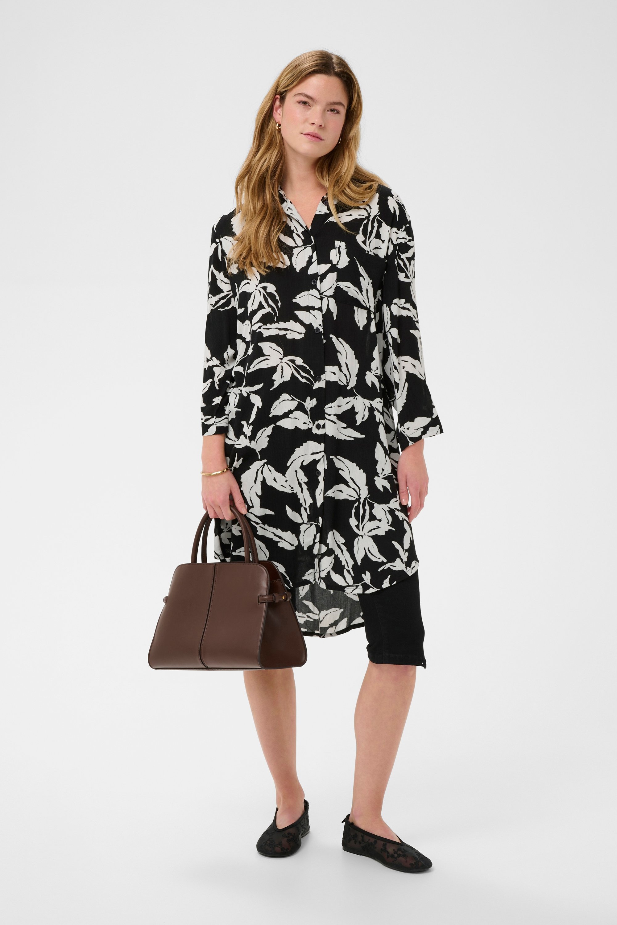 Langarm - Hemd KAhildur Langarm - Hemd Loose fit