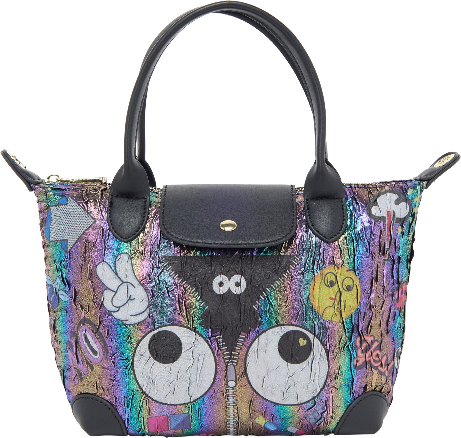 Mymo Handtasche Handtasche Frauen Schwarz