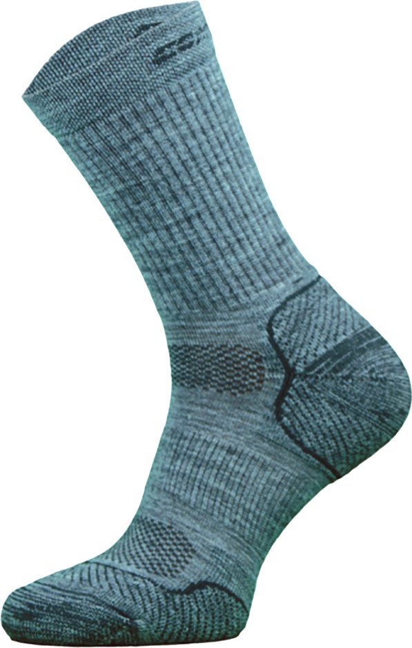 COMODO - Chaussettes Sport Compression Homme Femme | Bas Running - 1 Paire - Gris Moyen