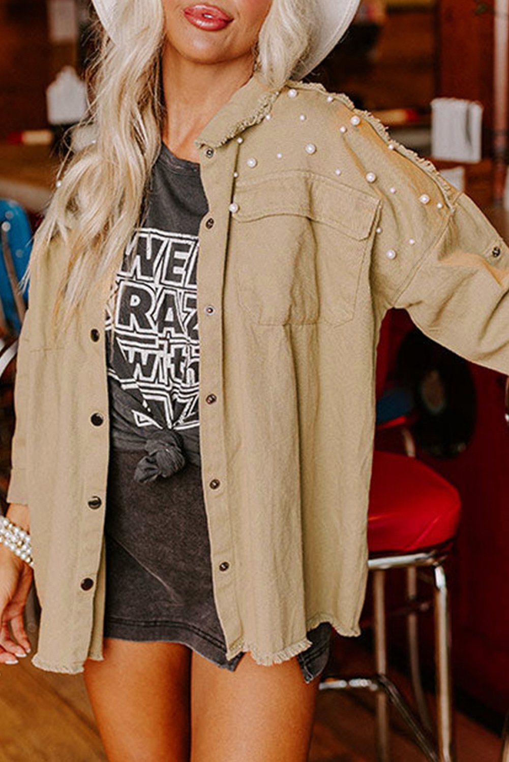 Perlaccent Freizeitjacke