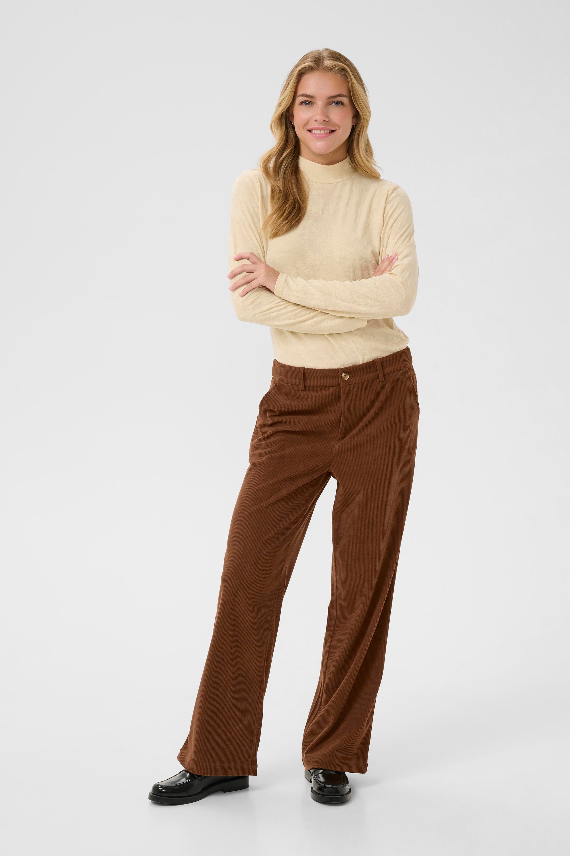 Hose CRKanna Hose Regular fit brown