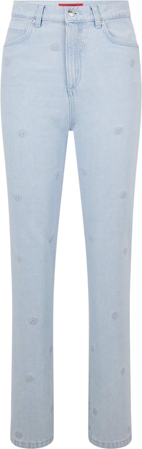 Hugo - "Gayang" Jeans für Damen (Türkis)