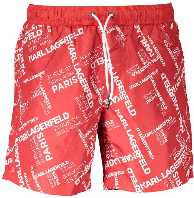 Logo-Print Badehosen