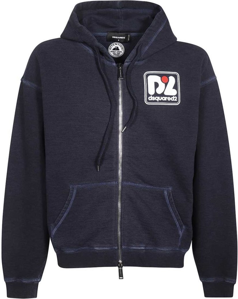 Dsquared2 - Hercalina Fit - Marineblauer Hoodie