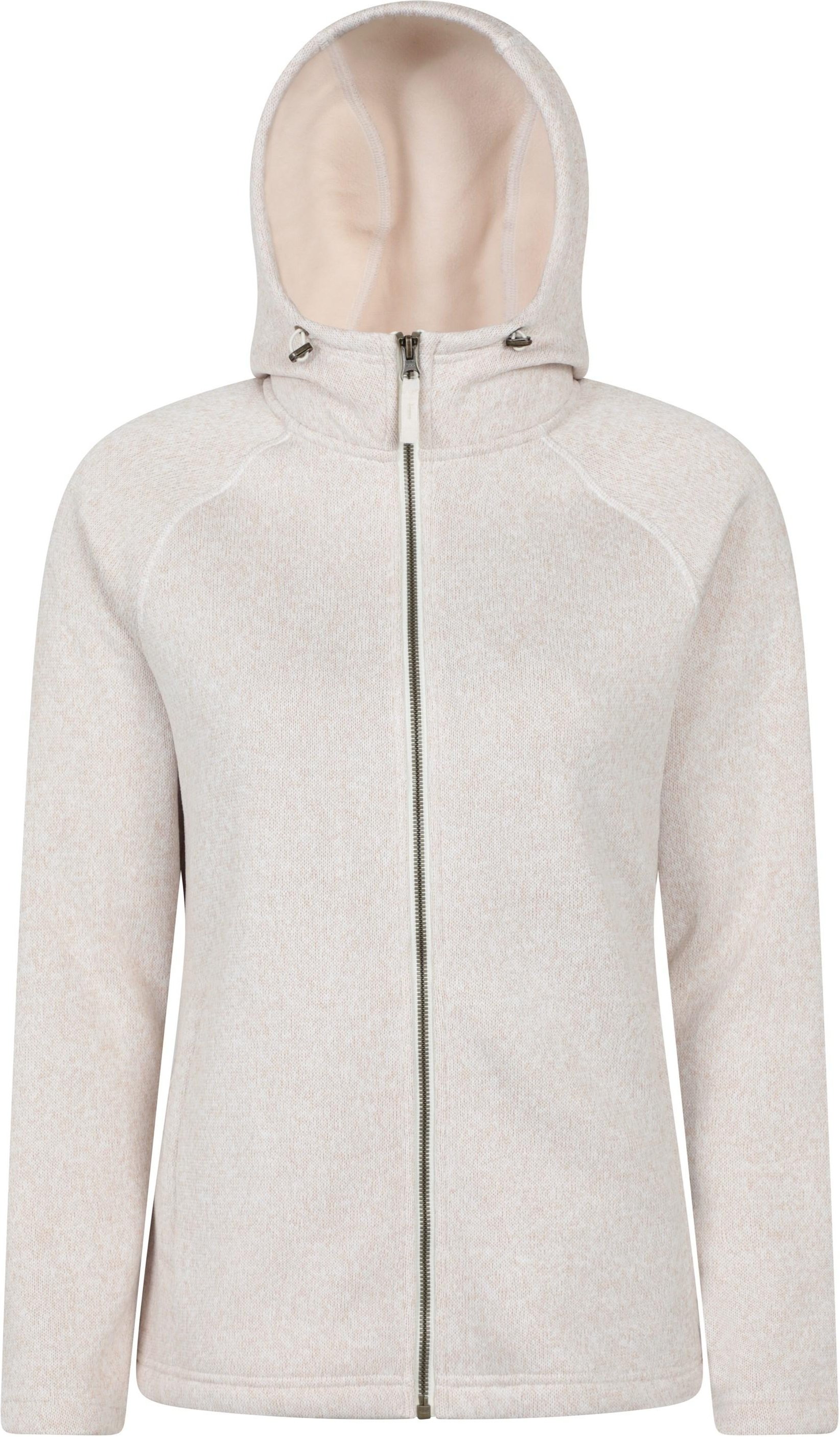 Mountain Warehouse - "Nevis" Hoodie mit durchgehendem Reißverschluss für Damen (Beige)