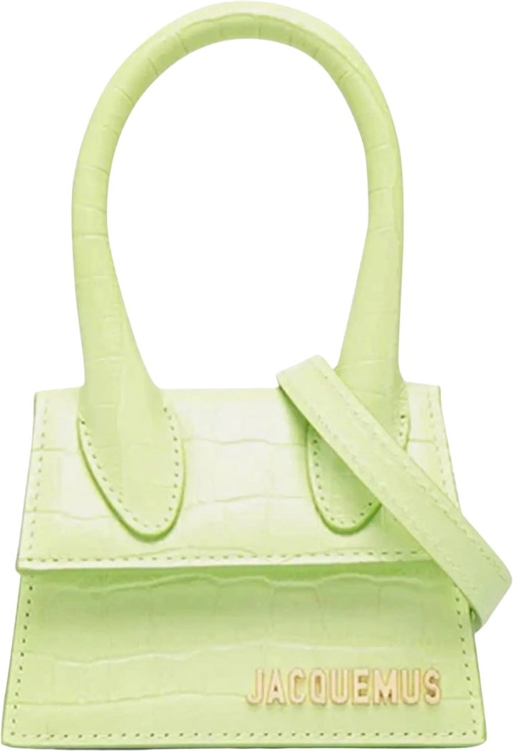 Jacquemus Le Chiquito Hellgrune Minitasche