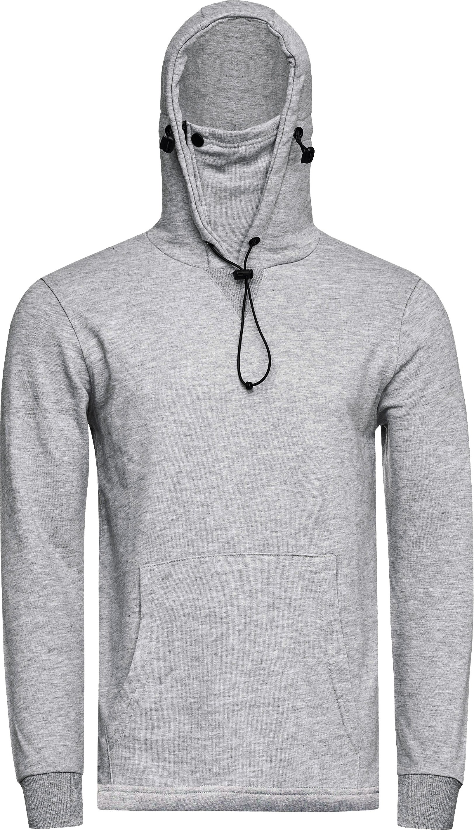 Kapuzen-Sweatshirt mit Gesichtsbedeckung