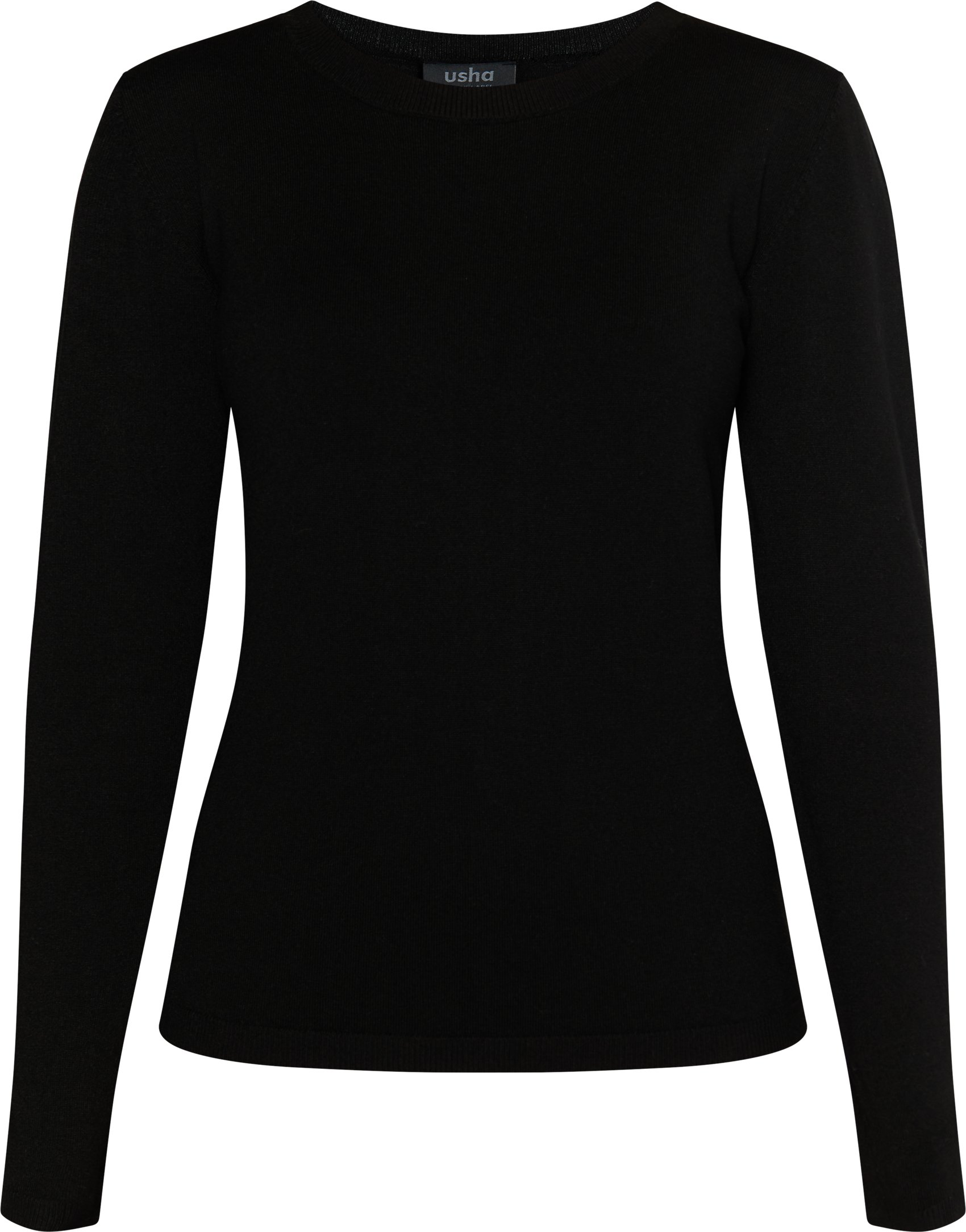 usha Strickpullover Damen schwarz