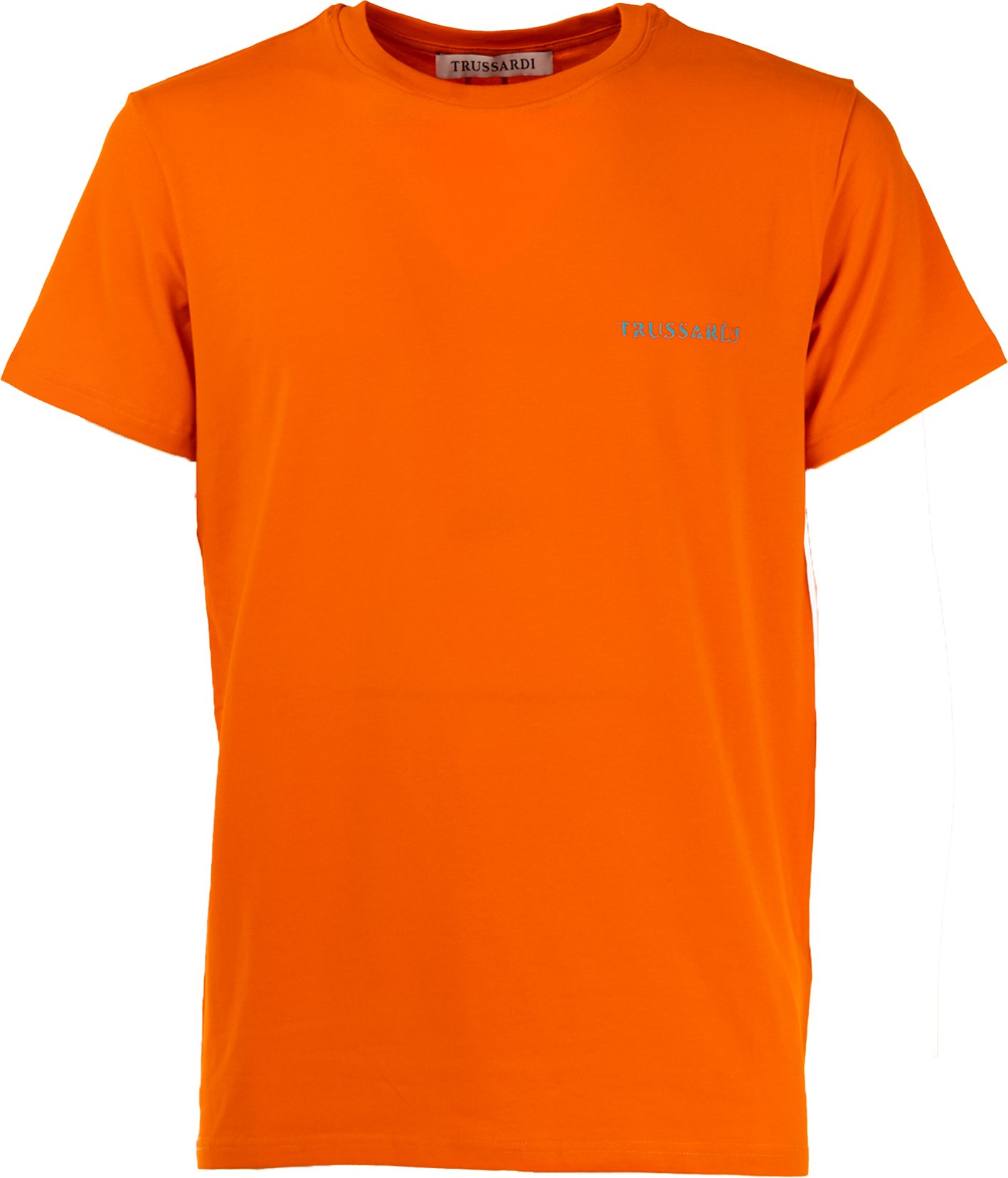 EFFEN HERREN T-SHIRT MIT KURZEN ÄRMELN UND RUNDHALS MIT LOGODRUCK