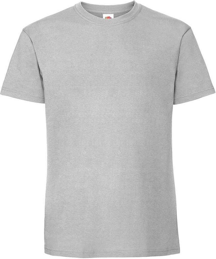 Fruit Of The Loom Herren Premium T-Shirt (Zink)