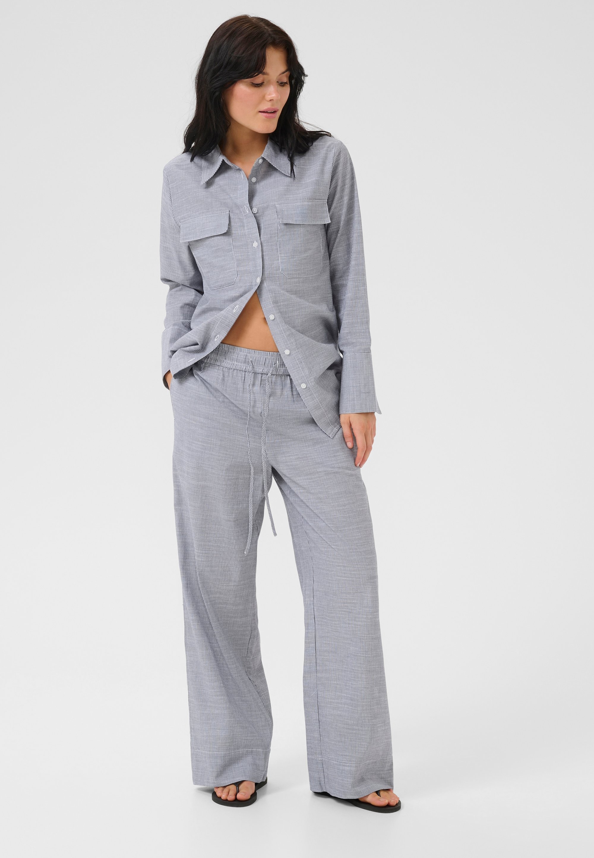 Thumbnail - Casual Hose Casual fit blue