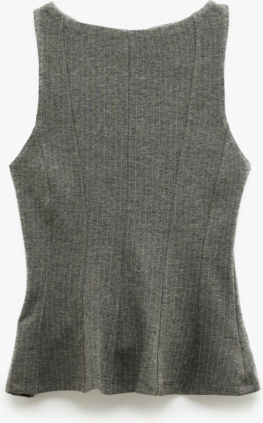 Koton TANKTOPS Ärmelloses Peplum-Rundhalsbluse