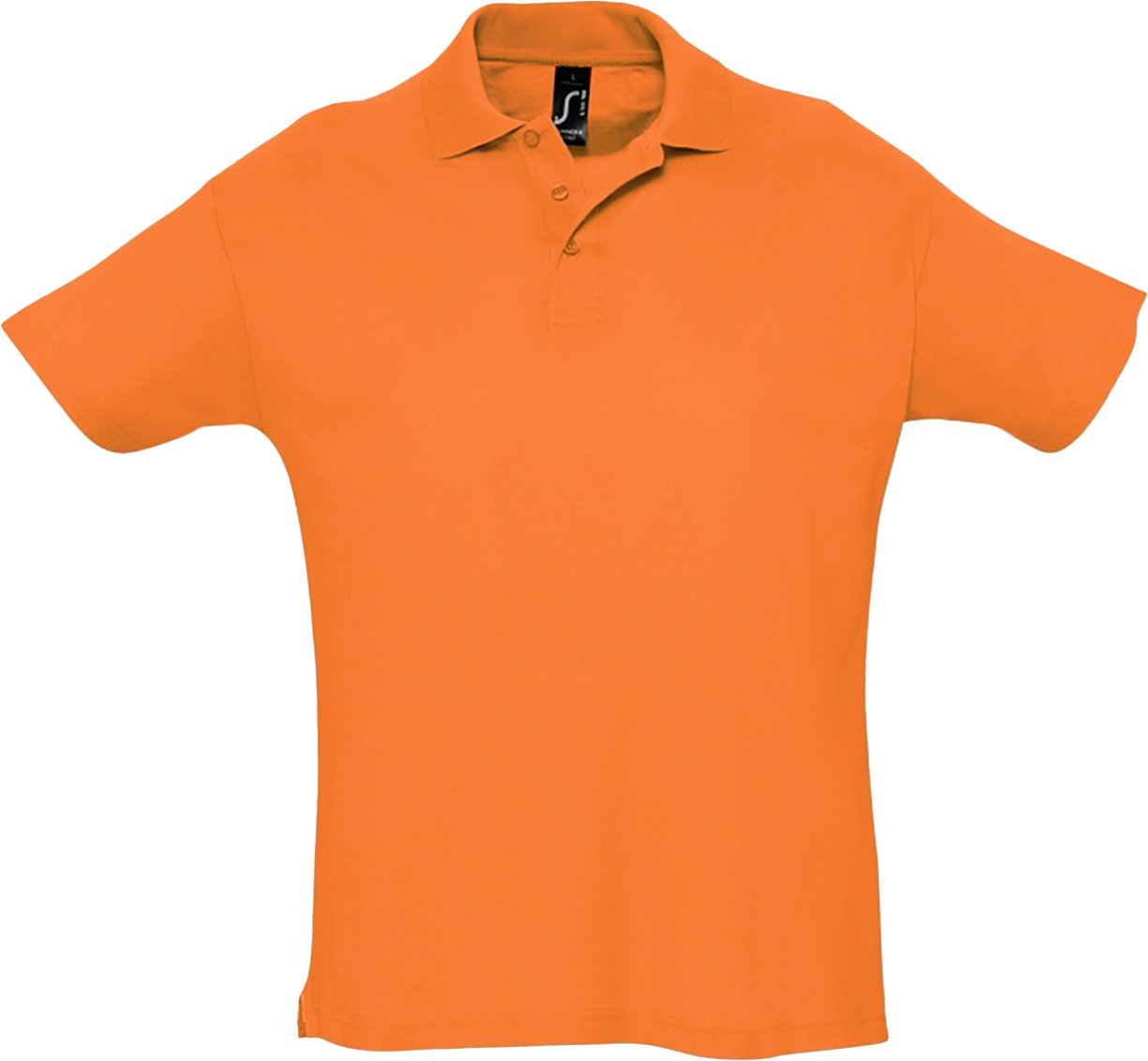 SOLS Herren Sommer II Pique Kurzarm-Poloshirt (Orange)