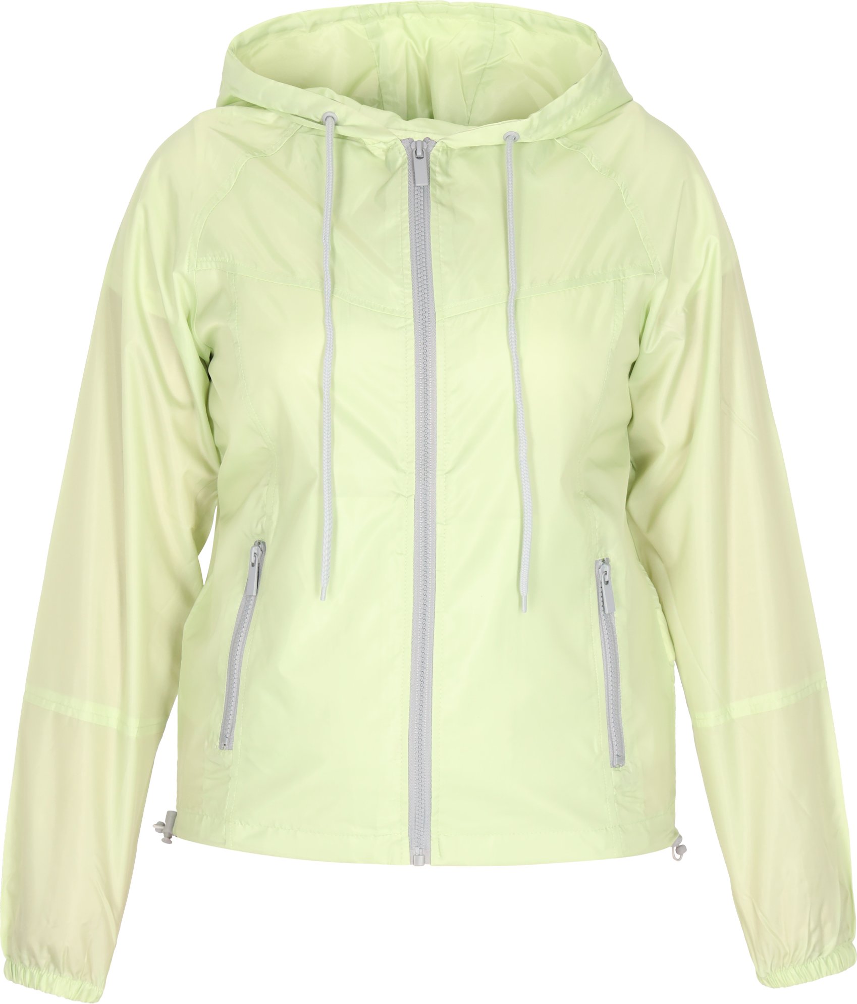 Dreimaster Jacke Frauen Limetten Hellgrau