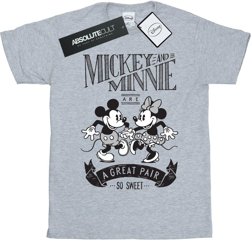 Disney - "Great Pair" T-Shirt für Herren (Grau)