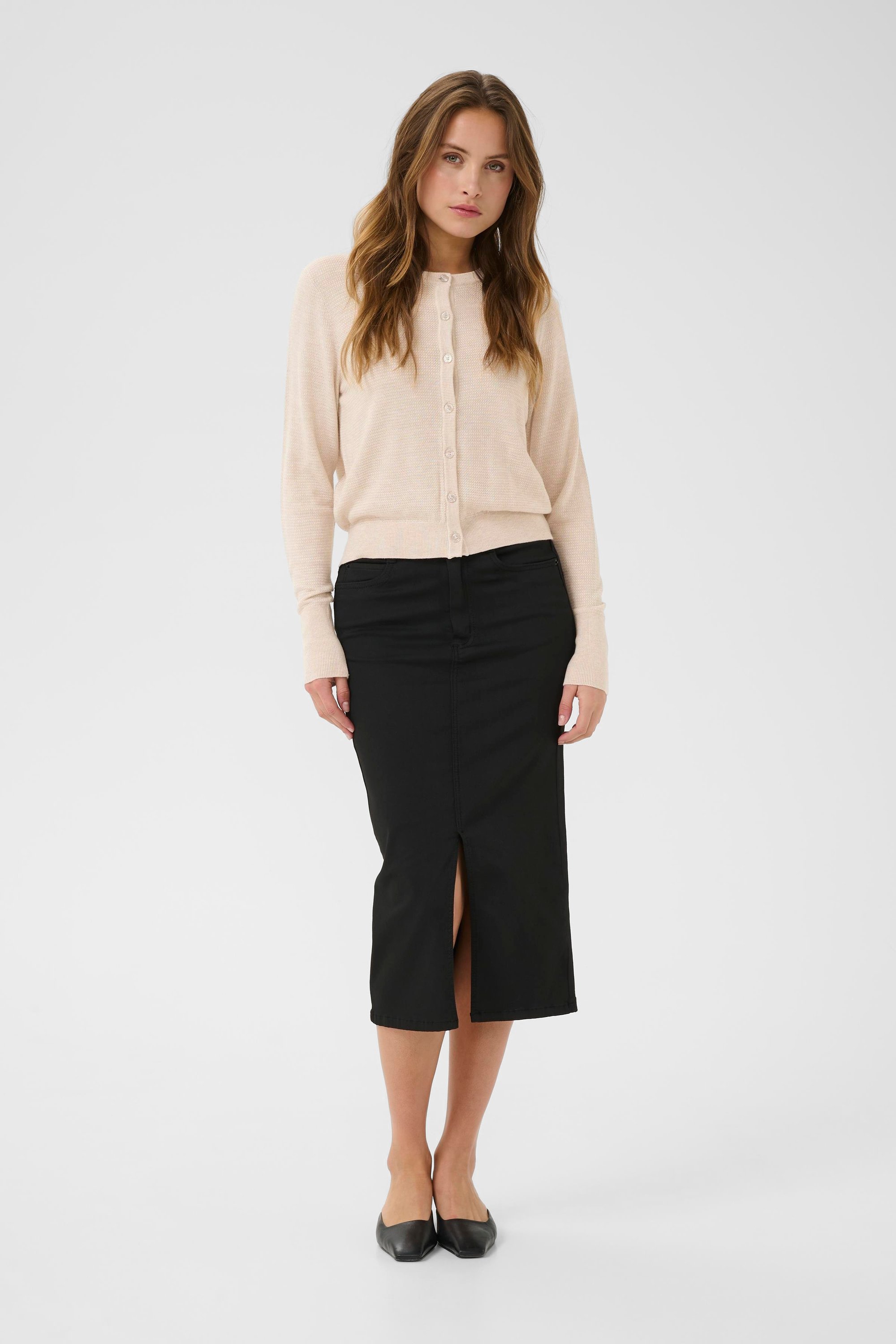 Strickjacke KAamalia Regular fit beige