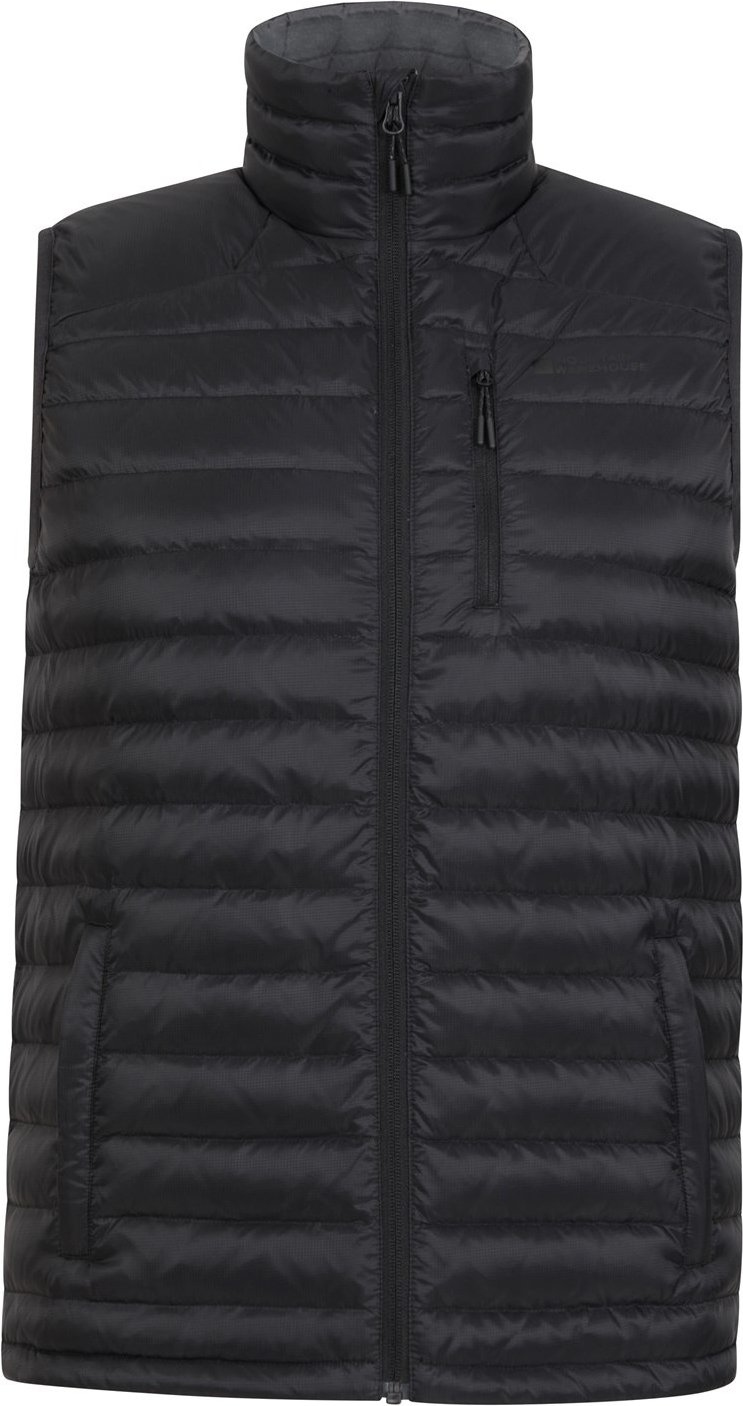 Mountain Warehouse Herren Henry II Extreme gepolstert Gilet (schwarz)