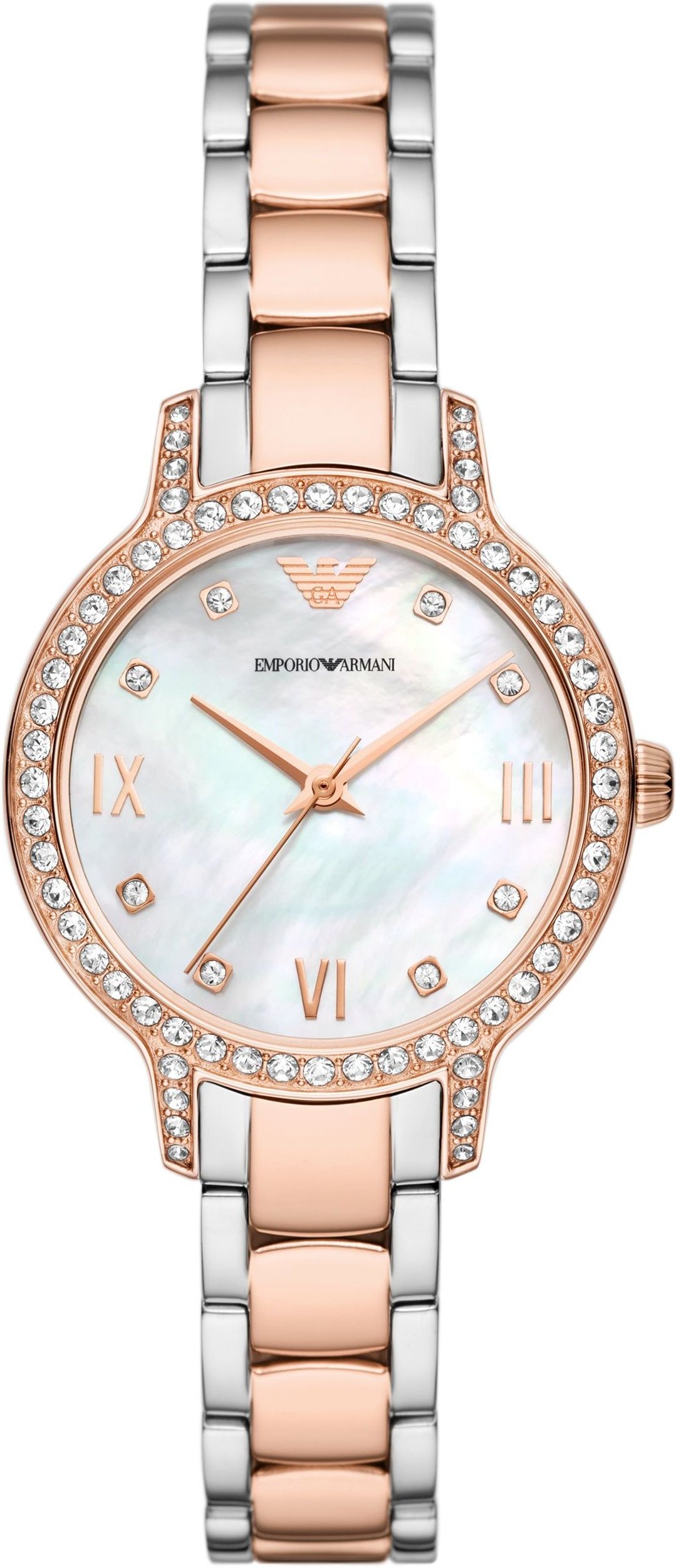 Emporio Armani Cleo Mehrfarbig Damen Armbanduhr AR11499