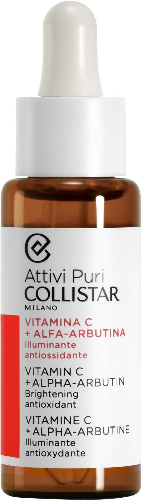 Collistar Attivi Puri Vitamin C mit Alpha-Arbutin für strahlende Haut