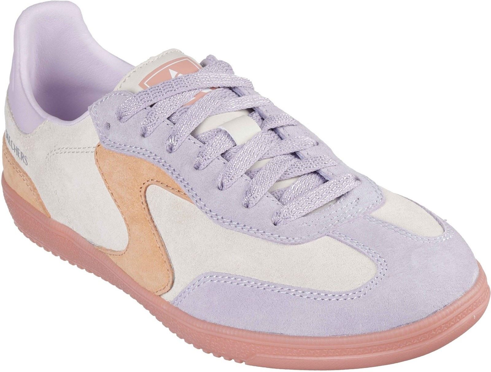 Skechers Hotshot For The Win Leder Damen Natural/Multi Standardtrainer