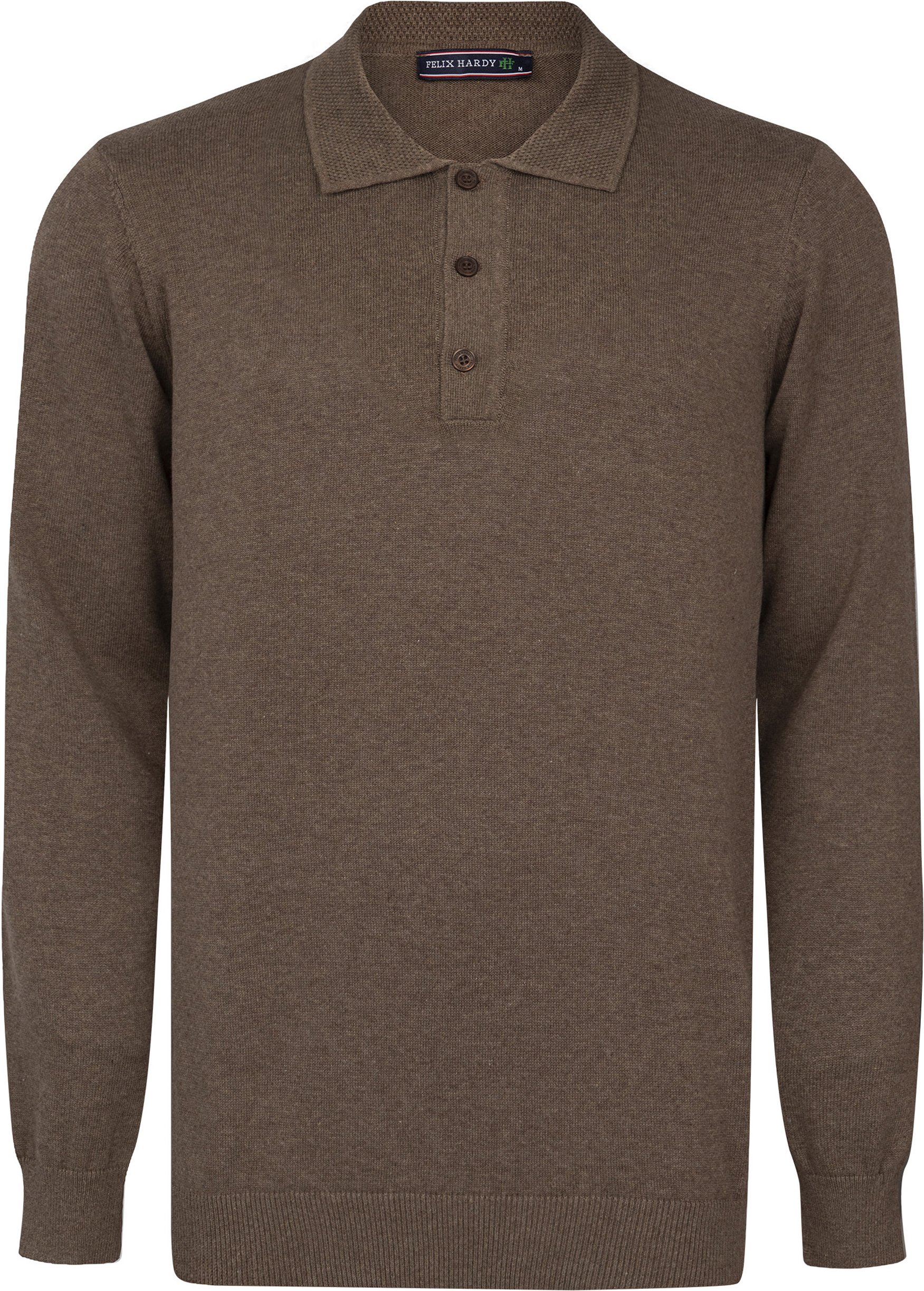 Polo Kragen Langarm Pullover Afonso