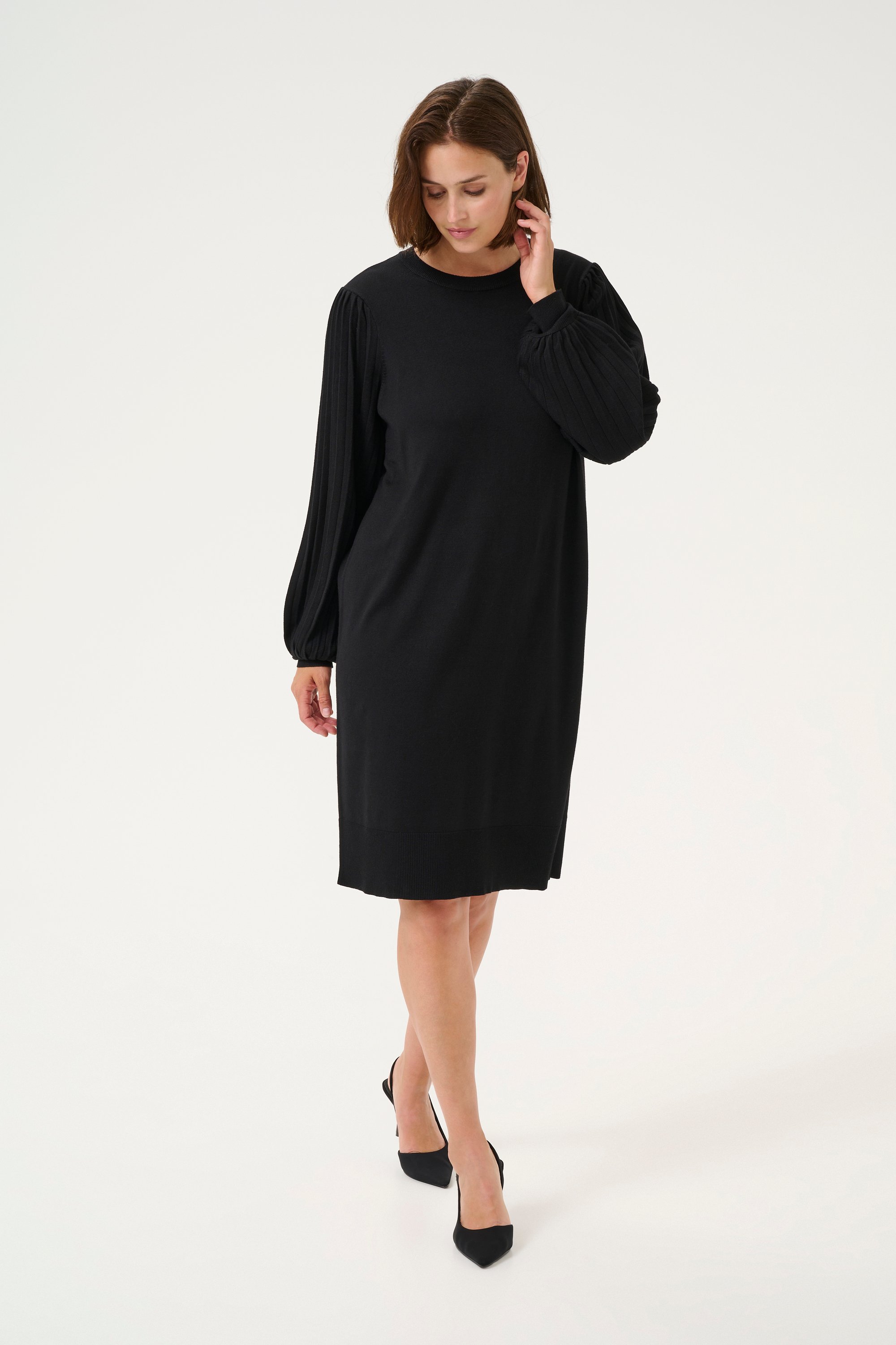 Strickpullover Loose fit black