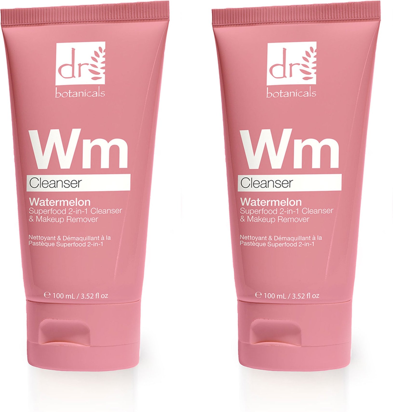 Dr Botanicals Wassermelonen Superfood 2-in-1 Reiniger & Make-up Entferner mit Glykol- und Salicylsäure sowie Milchsäure ...