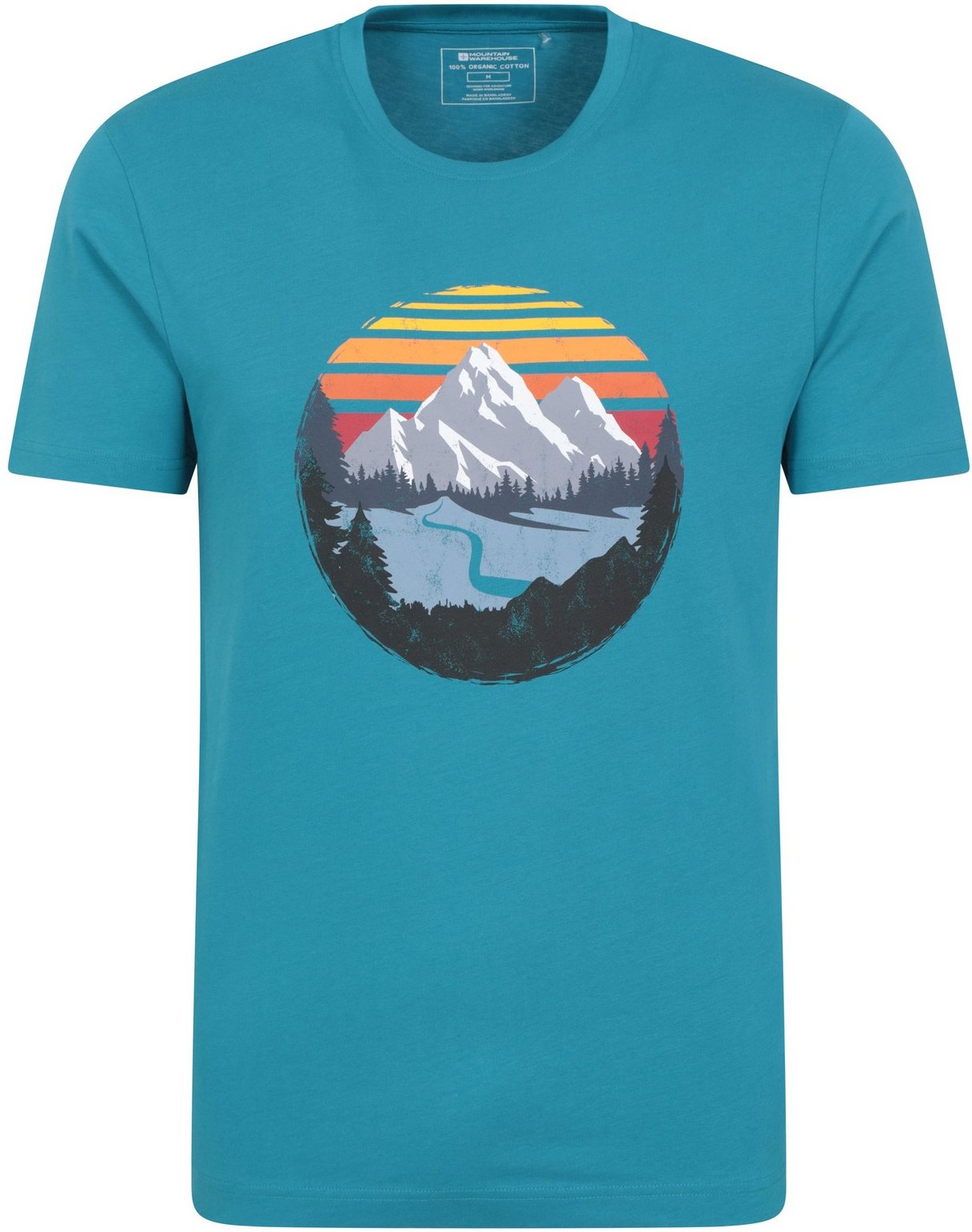 Mountain Warehouse - "Take A Hike" T-Shirt für Herren (Benzin)