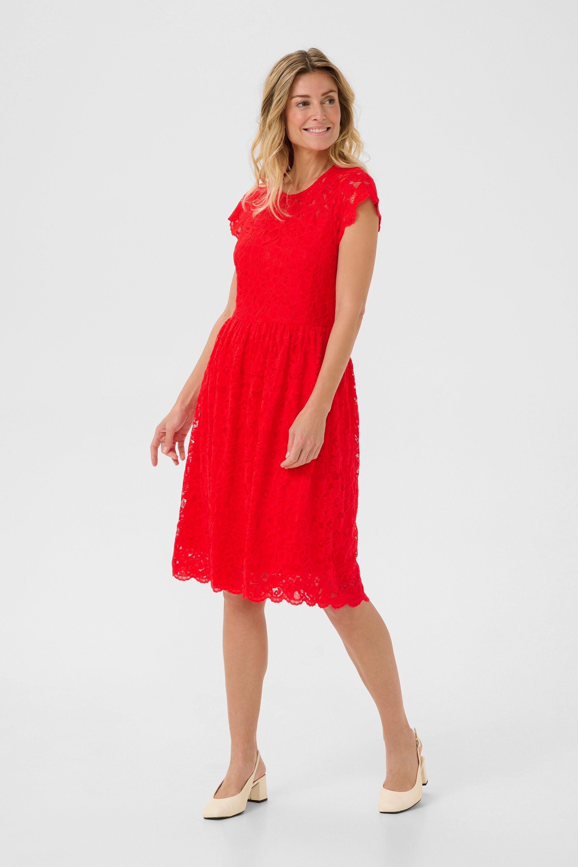 Kleid Feminine High Risk Red