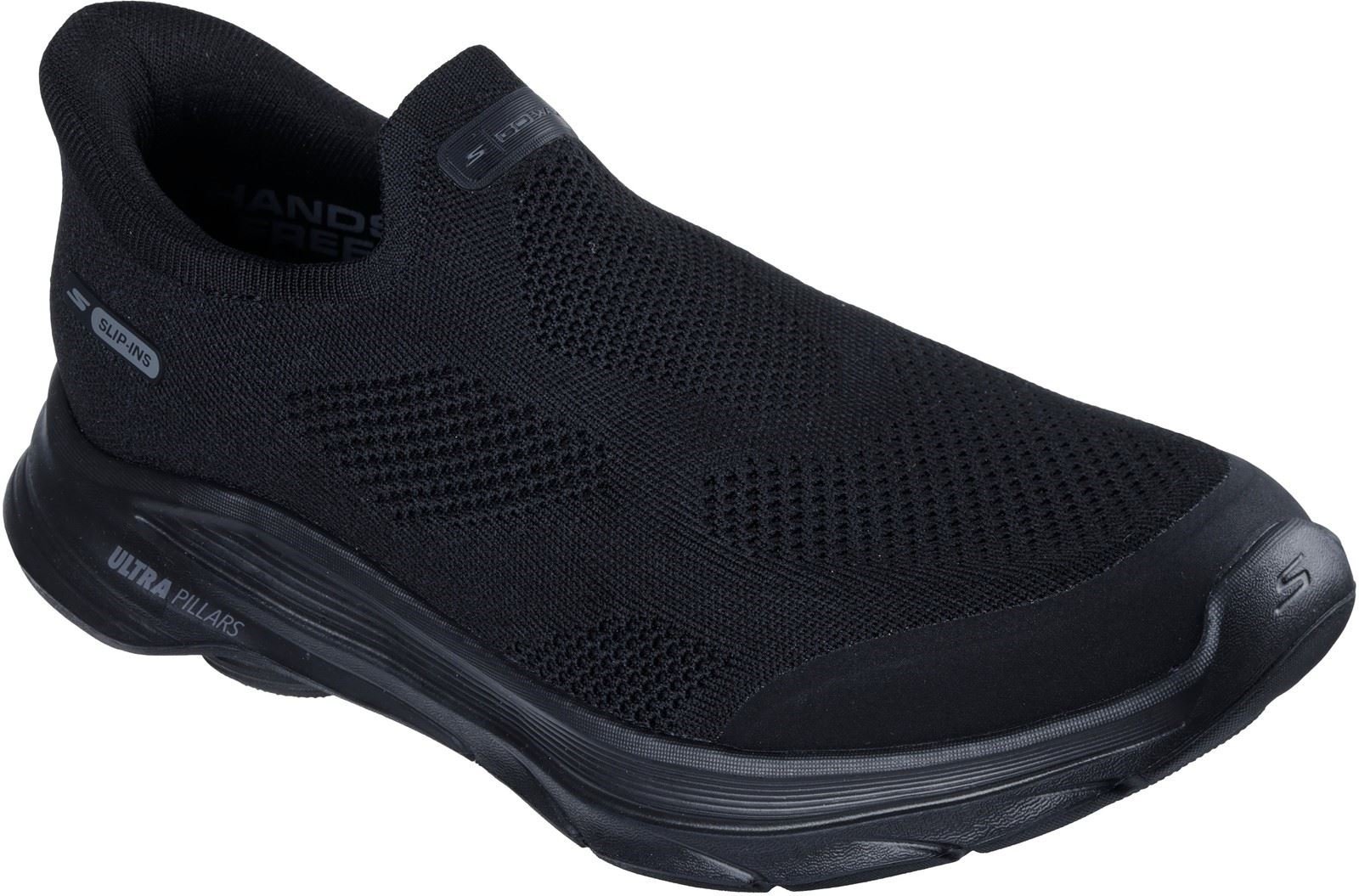 Skechers Go Walk 8 Pelayo Textil Herren Schwarz Sneakers