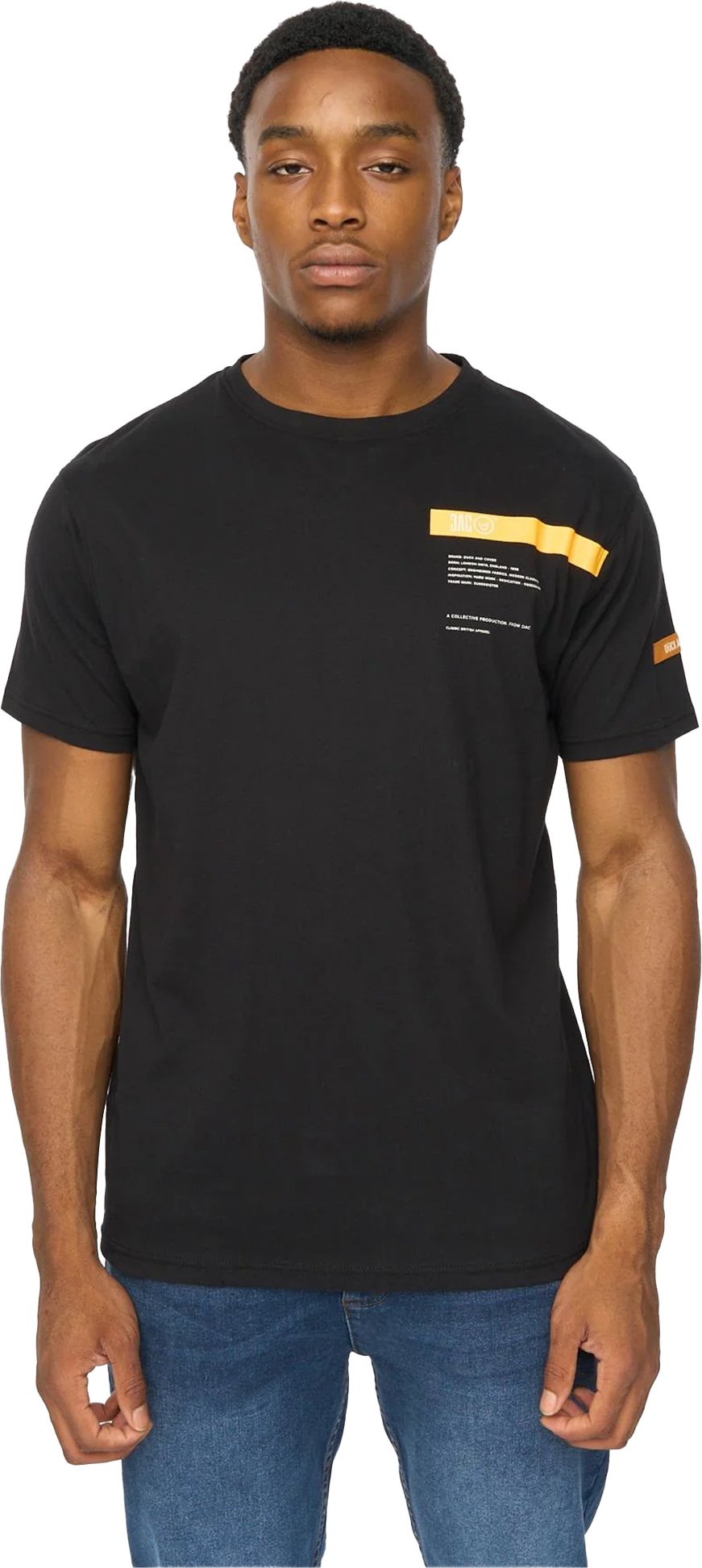 Duck and Cover - "Ambridge" T-Shirt für Herren (Schwarz)