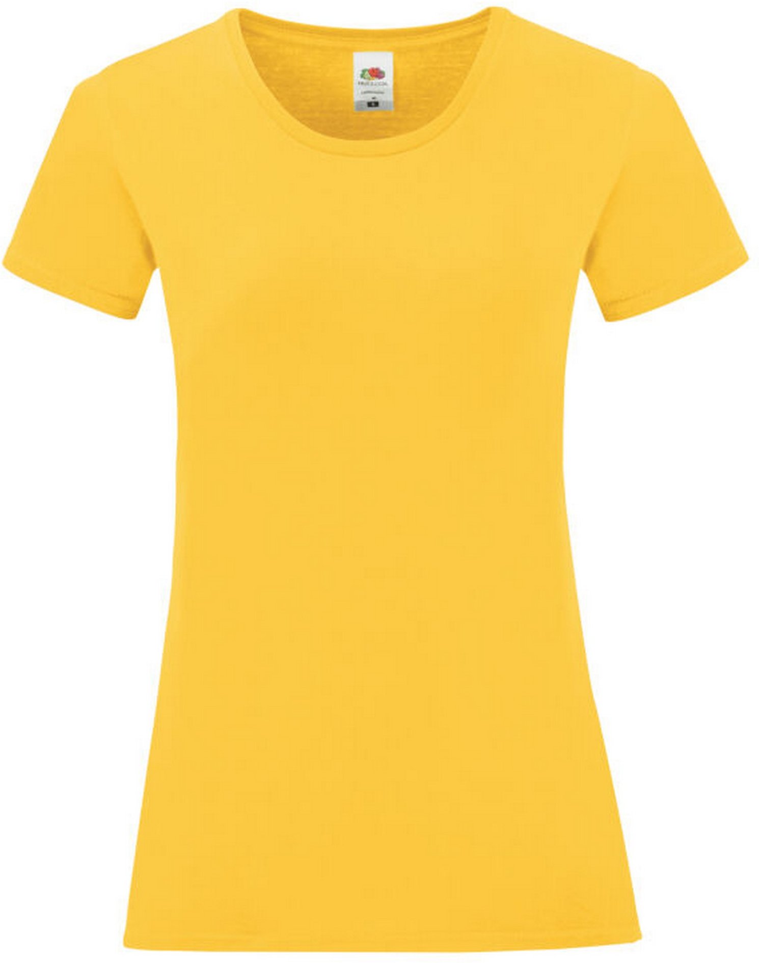 Fruit of the Loom - "Iconic" T-Shirt für Damen (Sonnenblume)