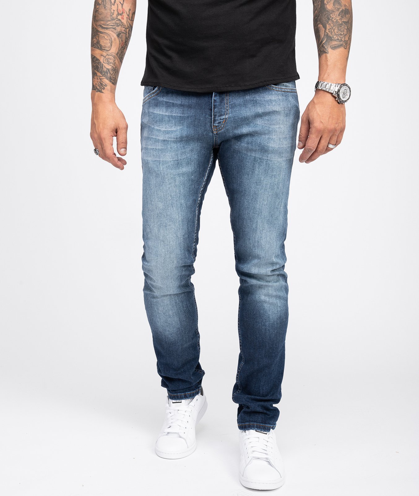Rock Creek Jeans Blau